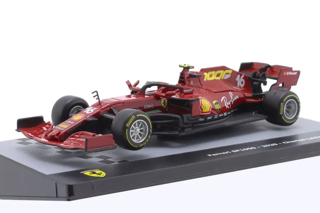 โมเดลรถ 1:43 Ferrari SF1000 #16 Charles Leclerc ฟอร์มูล่าวัน ปี 2020 Altaya MX7ALA0001