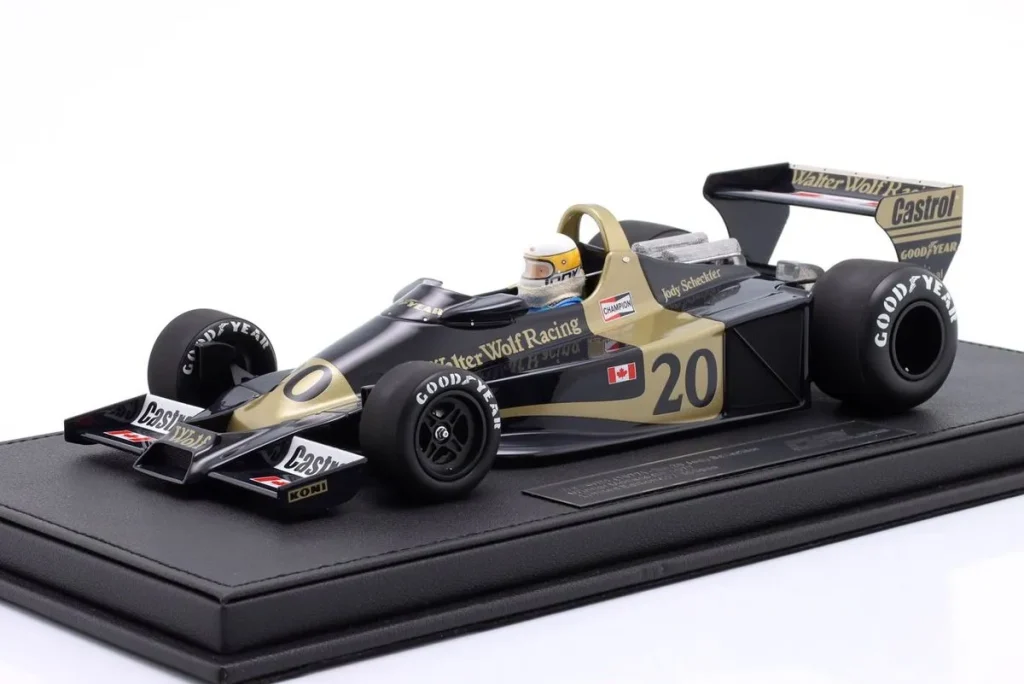 โมเดลรถ 1:18 Wolf WR1 #20 Jody Scheckter ผู้ชนะ Monaco GP ฟอร์มูล่าวัน ปี 1977 GP Replicas