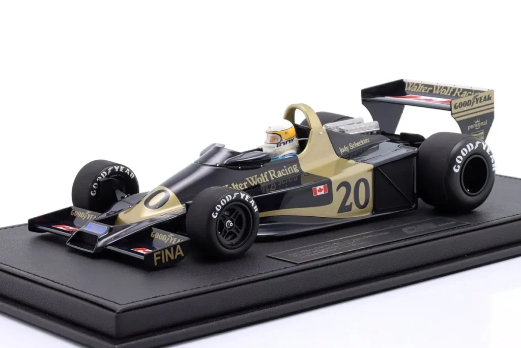 โมเดลรถ 1:18 Wolf WR1 #20 Jody Scheckter ผู้ชนะ Argentinien GP (Buenos Aires) ฟอร์มูล่าวัน ปี 1977 GP Replicas