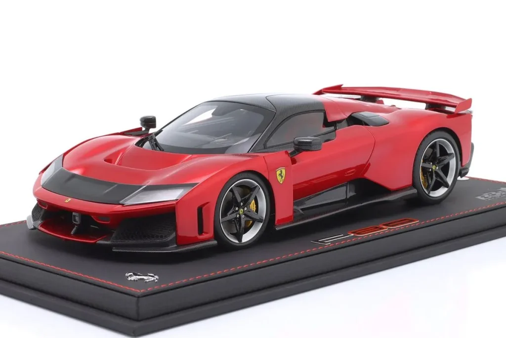 โมเดลรถ 1:18 Ferrari F80 ปี 2024 สี Supercar แดง BBR Models