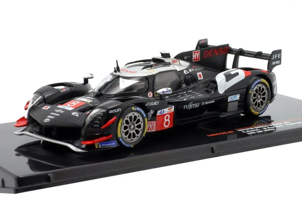 โมเดลรถ 1:43 Toyota GR010 Hybrid #8 Sébastien Buemi, Brendon Hartley, Ryo Hirakawa อันดับ 15 24h LeMans ปี 2025 Ixo