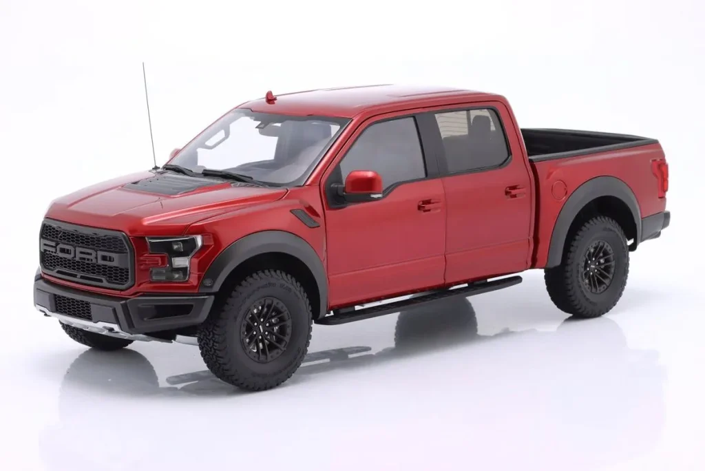 โมเดลรถ 1:18 Ford F-150 Raptor Supercrew Pick-Up ปี 2019 สีแดง AUTOart