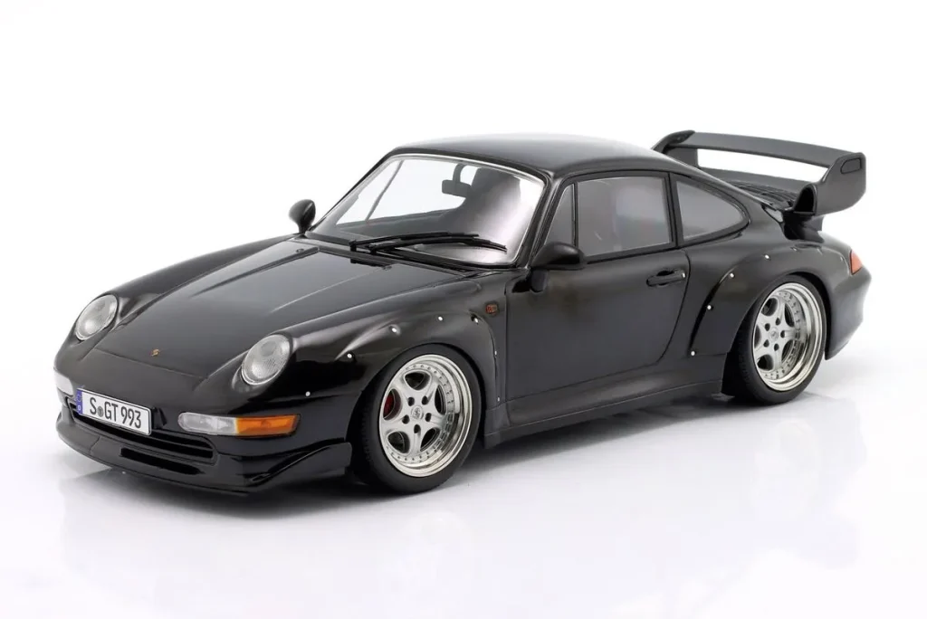 โมเดลรถ 1:18 Porsche 911 (993) GT2 ปี 1996 สีดำ KK-Scale KKDC181426S