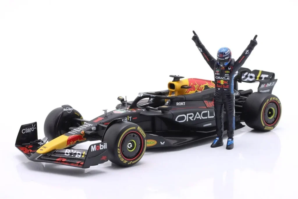 ฟิกเกอร์ 1:24 Red Bull Racing RB20 #1 Max Verstappen ฟอร์มูล่าวัน ปี 2024 Bburago