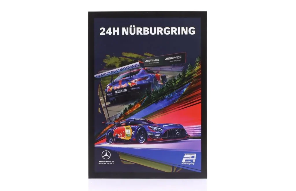 โปสเตอร์ 21 x 29,7 cm: Max Verstappen #3 24h Nürburgring 2026