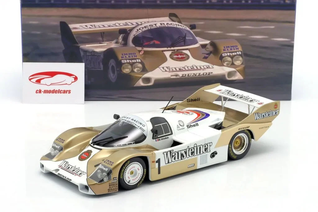 โมเดลรถ 1:18 Porsche 956K #1 Bob Wollek ผู้ชนะ 200 Meilen von Nürnberg (Norisring) / DRM Champion ปี 1983 WERK83