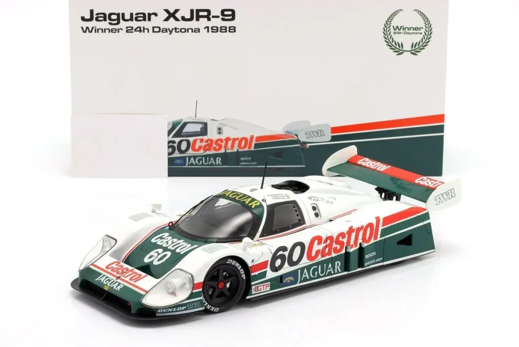 โมเดลรถ 1:18 Jaguar XJR-9 #60 John Nielsen, Raul Boesel, Martin Brundle 24 ชั่วโมง เดย์โทนา ปี 1988 WERK83