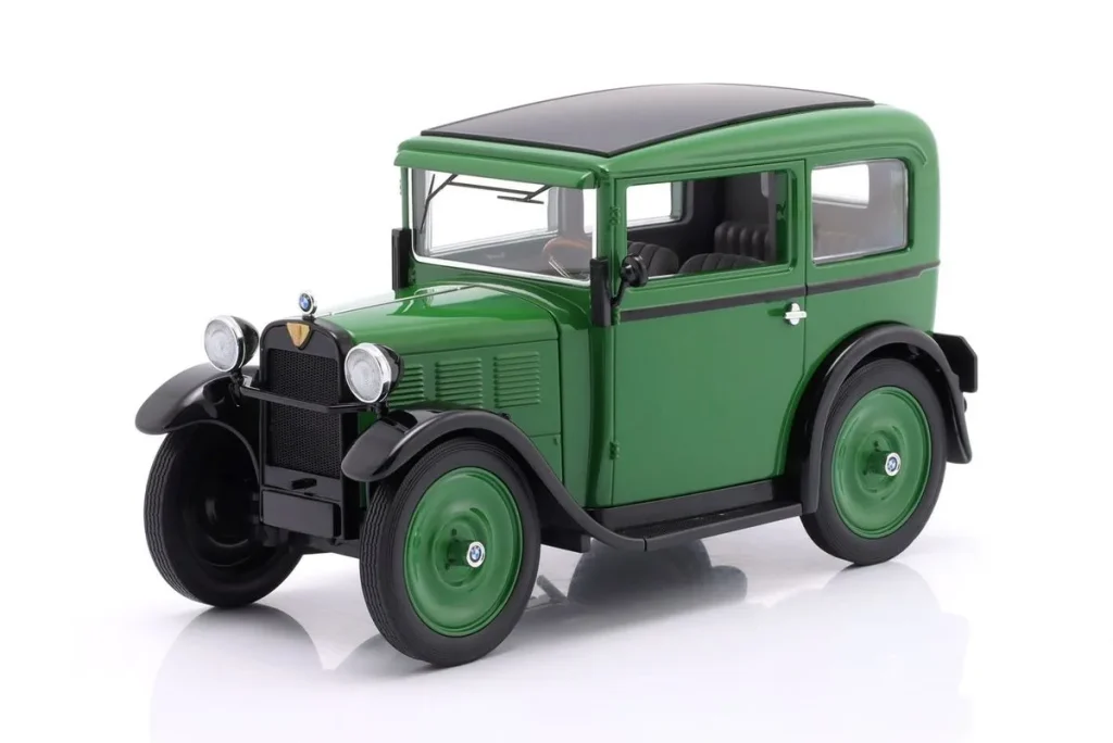 โมเดลรถ 1:18 BMW Dixi ปี 1928 สีเขียวเข้ม Minichamps