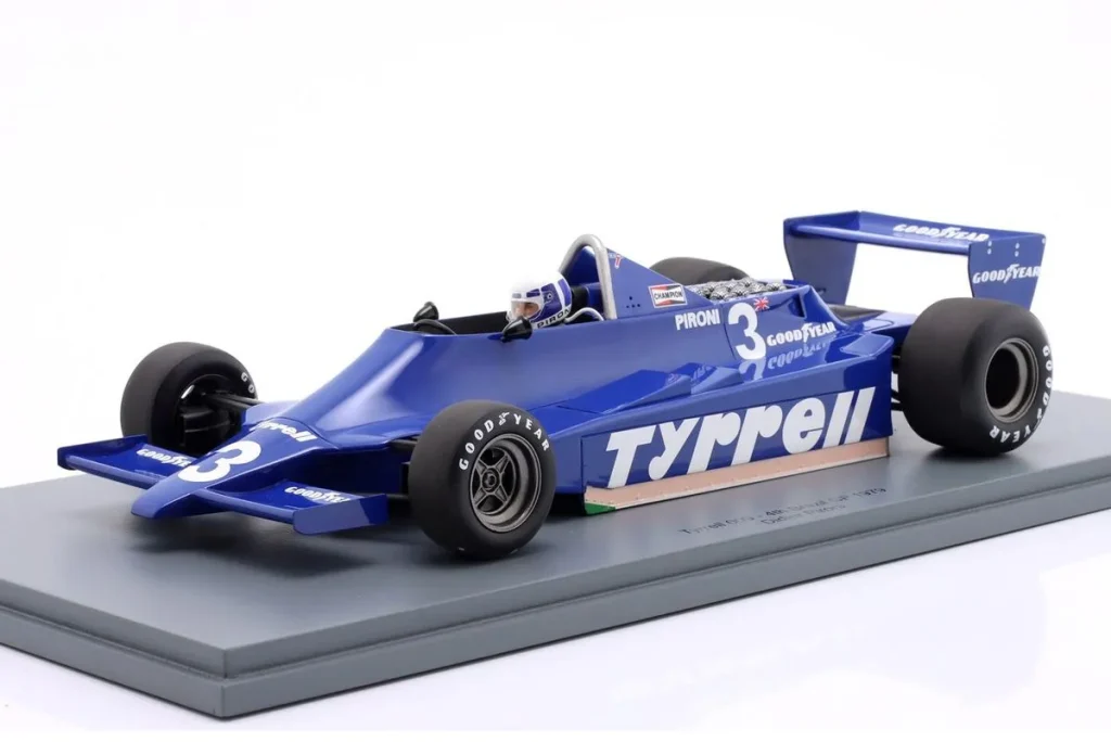 โมเดลรถ 1:18 Tyrrell 009 #3 Didier Pironi ฟอร์มูล่าวัน ปี 1979 Spark