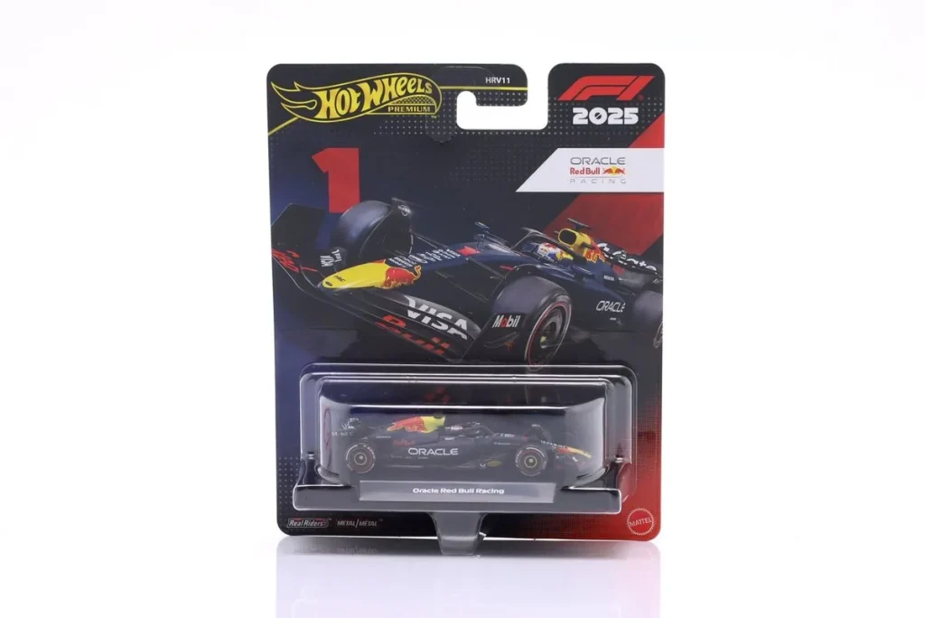 โมเดลรถ 1:64 Red Bull Racing RB21 #1 Max Verstappen ฟอร์มูล่าวัน ปี 2025 HotWheels