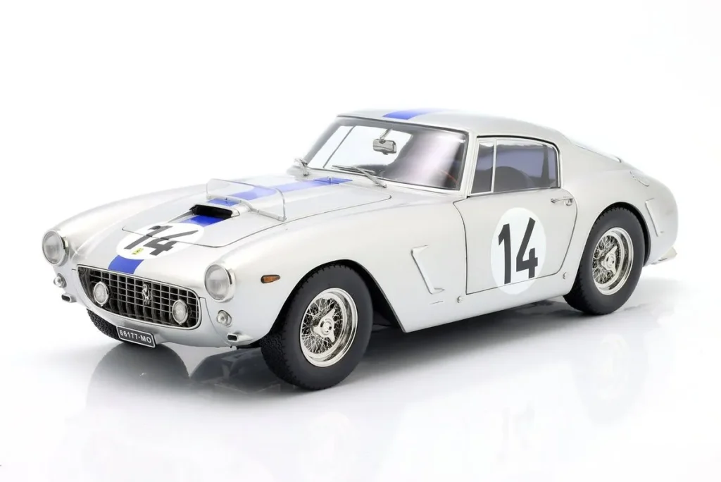 โมเดลรถ 1:12 Ferrari 250 GT SWB #14 Pierre Noblet, Jean Guichet 24 ชั่วโมง เลอมังส์ ปี 1961 KK-Scale