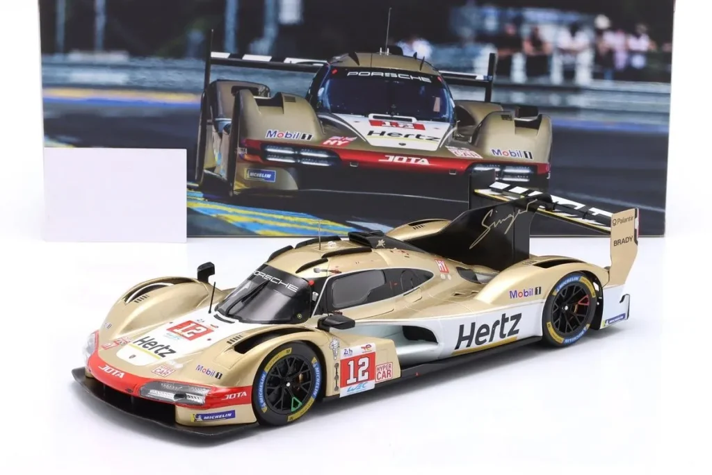 Model 1:18 Porsche 963 #12 Will Stevens, Norman Nato, Callum Ilott rank 8 24h LeMans year 2024 Ixo
