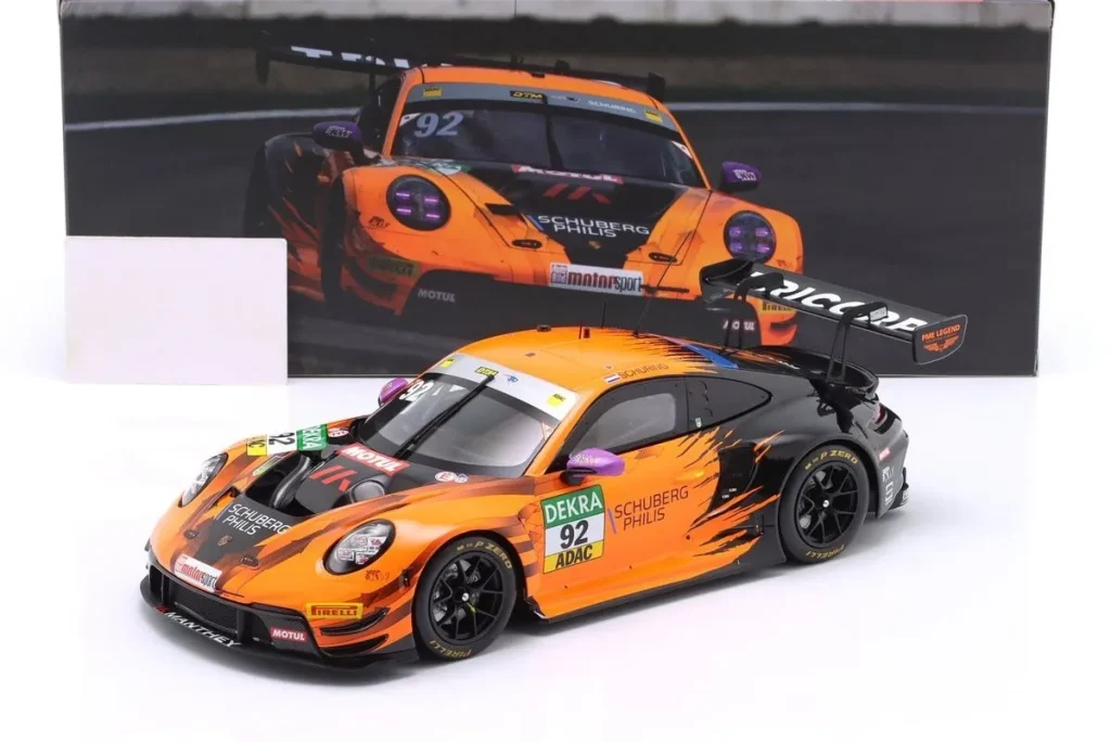 โมเดลรถ 1:18 Porsche 911 GT3 R #92 Morris Schuring DTM ปี 2025 Ixo