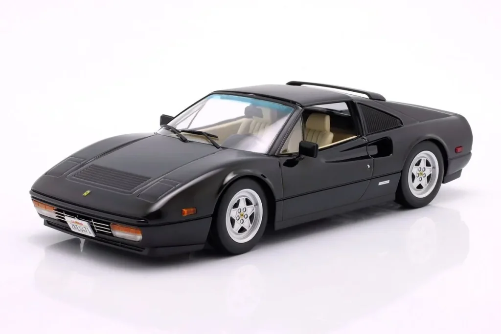 โมเดลรถ 1:18 Ferrari 328 GTS ปี 1985 สีดำ KK-Scale