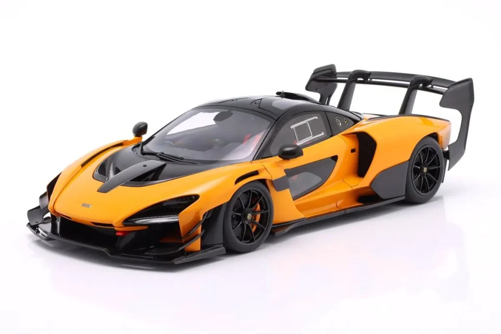 โมเดลรถ 1:18 McLaren Senna GTR ปี 2019 สีส้ม AUTOart