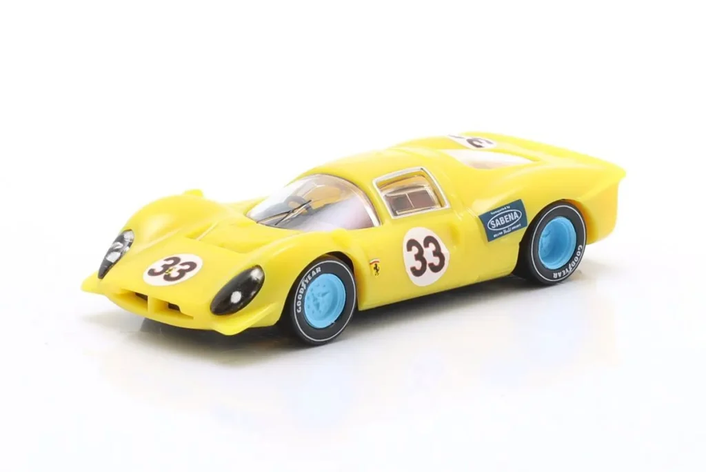 โมเดลรถ 1:87 Ferrari 412 P #33 Willy Mairesse, Jean Blaton 24 ชั่วโมง เดย์โทนา ปี 1967 Wiking