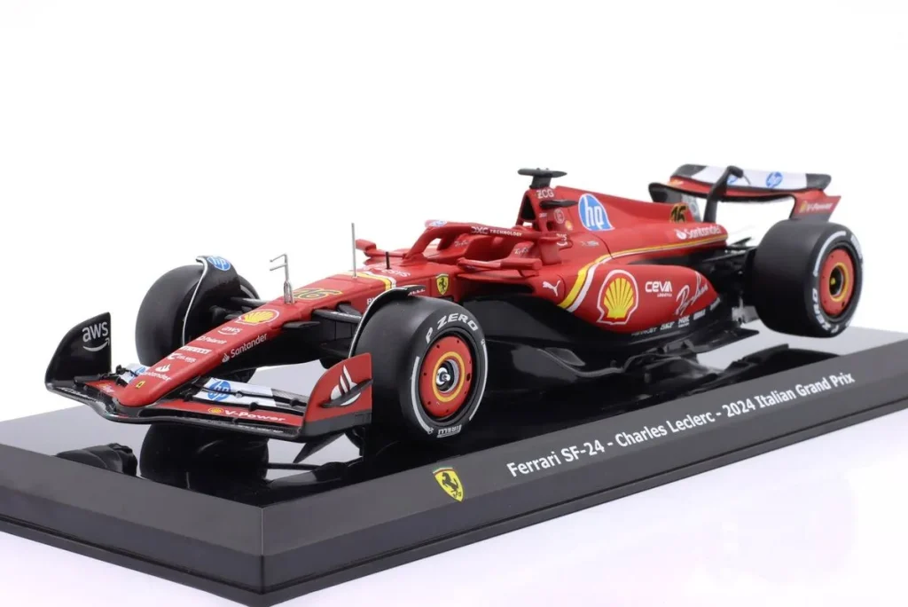 Model 1:24 Ferrari SF-24 #16 Charles Leclerc winner Italien GP (Monza) Formula One year 2024 Premium Collectibles
