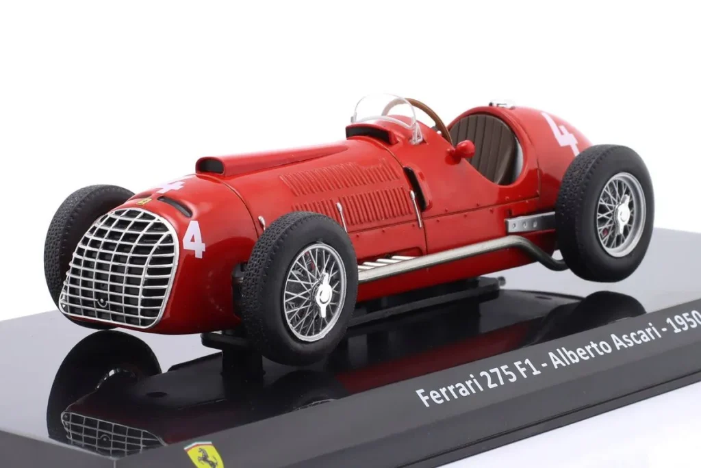 Model 1:24 Ferrari 275 F1 #4 Alberto Ascari rank 5 Belgien GP (Spa) Formula One year 1950 Premium Collectibles