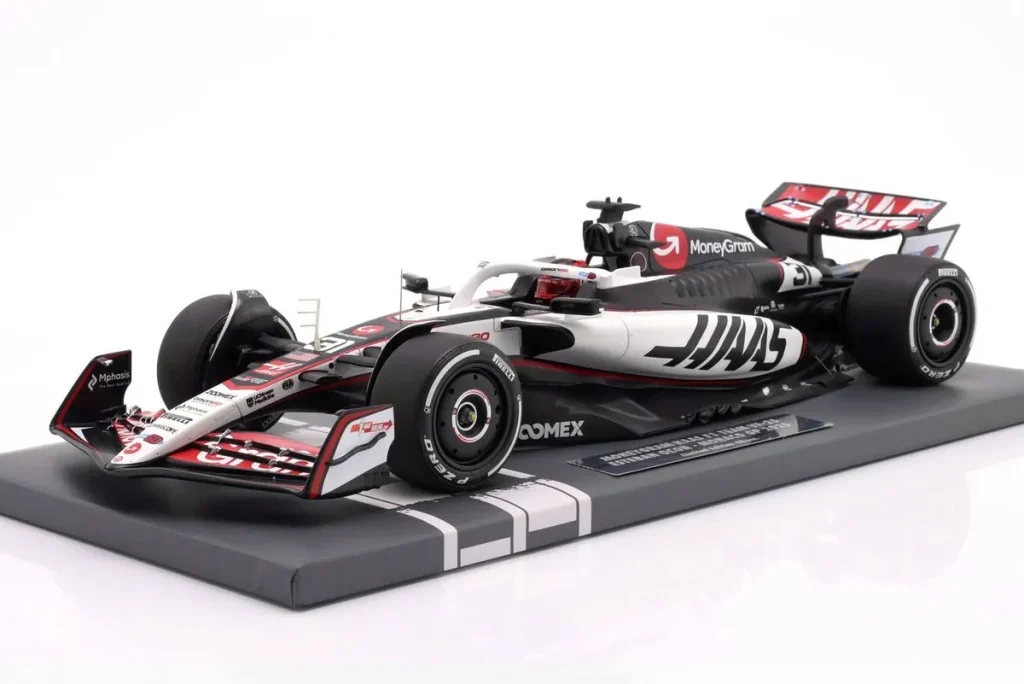 车型 1:18 Haas VF-25 #31 Esteban Ocon 排名 7 Monaco GP 一级方程式年 2025 Minichamps