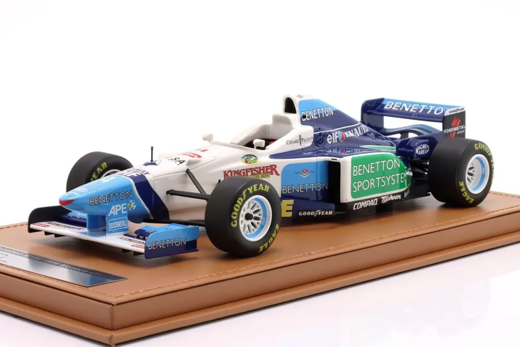 Model 1:18 Benetton B196 #4 Gerhard Berger Monaco GP Formula One year 1996 Tecnomodel TM18-380D