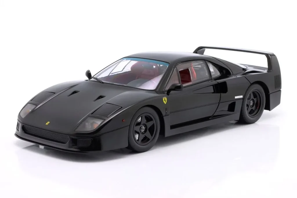 โมเดลรถ 1:12 Ferrari F40 Lightweight ปี 1990 สีดำ KK-Scale