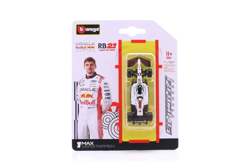 Model 1:64 Red Bull Racing RB21 #1 Max Verstappen Formula One year 2025 Bburago 18-58003JAPAN #1