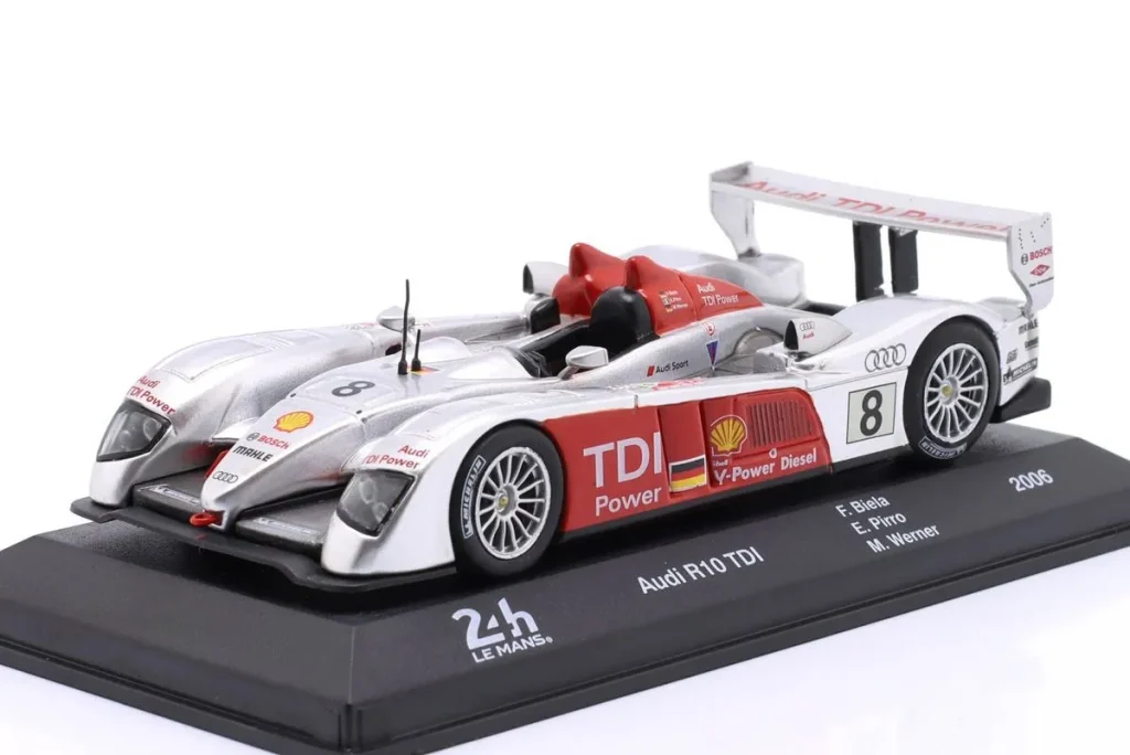 车型 1:43 Audi R10 TDI #8 Frank Biela, Marco werner, Emanuele Pirro 24 小时勒芒年 2006 Altaya