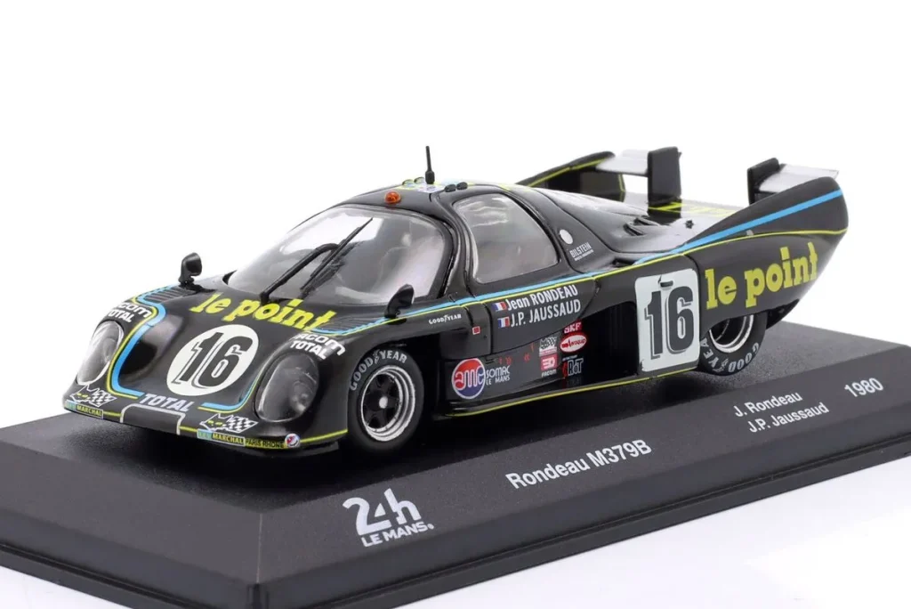 Model 1:43 Rondeau M379B #16 Jean Rondeau, Jean-Pierre Jaussaud winner 24h LeMans year 1980 Altaya