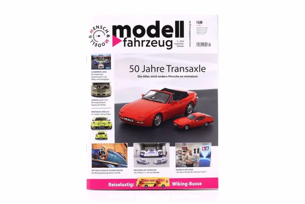 magazine MODELLFAHRZEUG Ausgabe September / Oktober – Nr. 5 / 2026