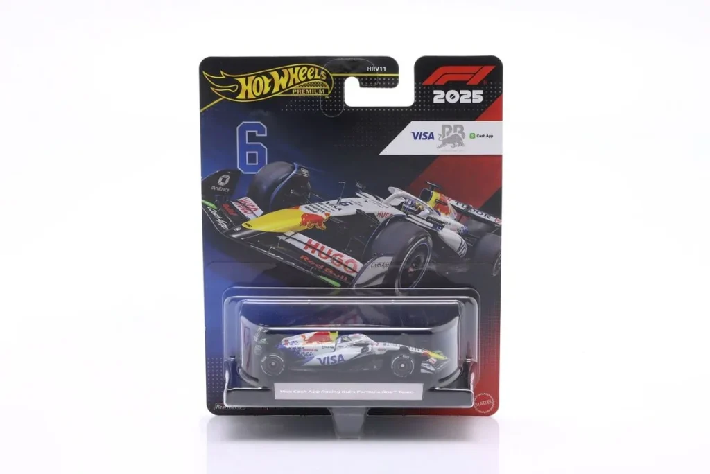 Model 1:64 Racing Bulls VCARB 02 #6 Isack Hadjar Formula One year 2025 HotWheels