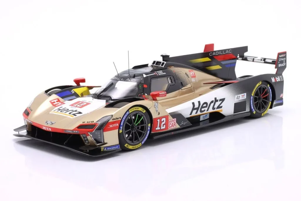 车型 1:18 Cadillac V-Series.R #12 Alex Lynn, Norman Nato, Will Stevens 24 小时勒芒年 2025 True Scale