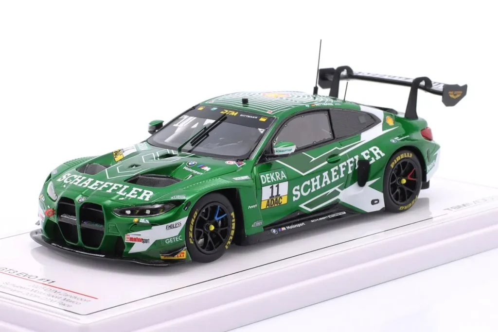 车型 1:43 BMW M4 GT3 Evo #11 Marco Wittmann DTM Zandvoort 2rd 年 2025 True Scale