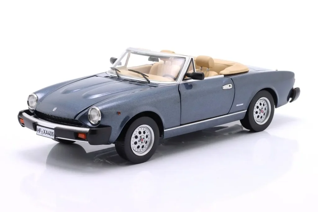 โมเดลรถ 1:18 Pininfarina Spidereuropa ปี 1982 สีน้ำเงิน เมทัลลิก (blu medio met.) TOURING