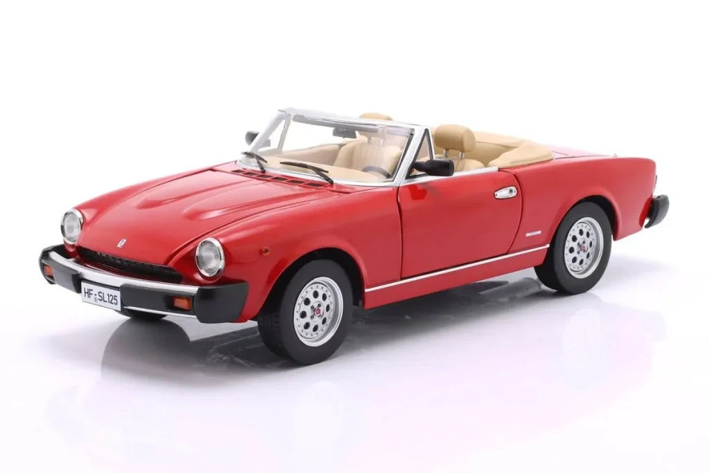 Model 1:18 Pininfarina Spidereuropa year 1982 red (rosso vivo) TOURING