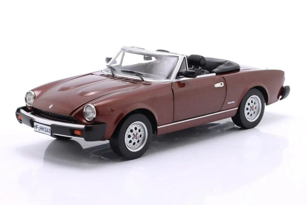 โมเดลรถ 1:18 Pininfarina Spidereuropa ปี 1982 สีน้ำตาล เมทัลลิก (marrone amaryllis) TOURING