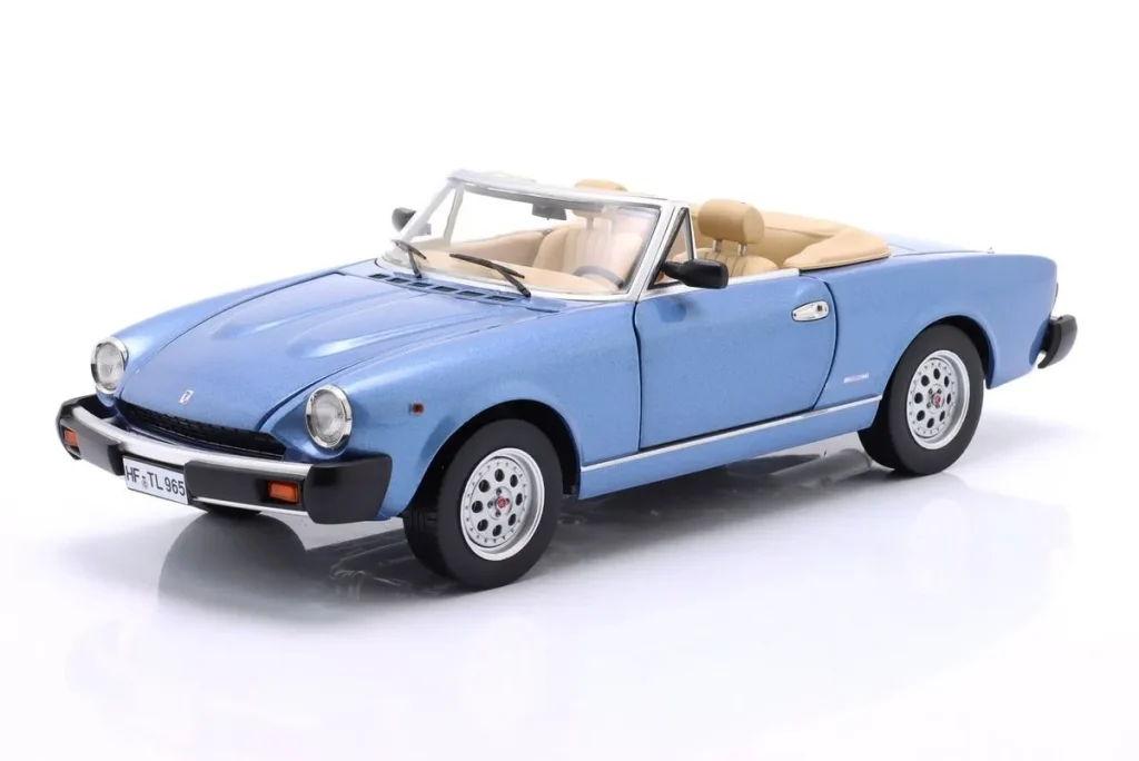โมเดลรถ 1:18 Pininfarina Spidereuropa ปี 1982 สีฟ้าอ่อน (Azzurro Met.) TOURING