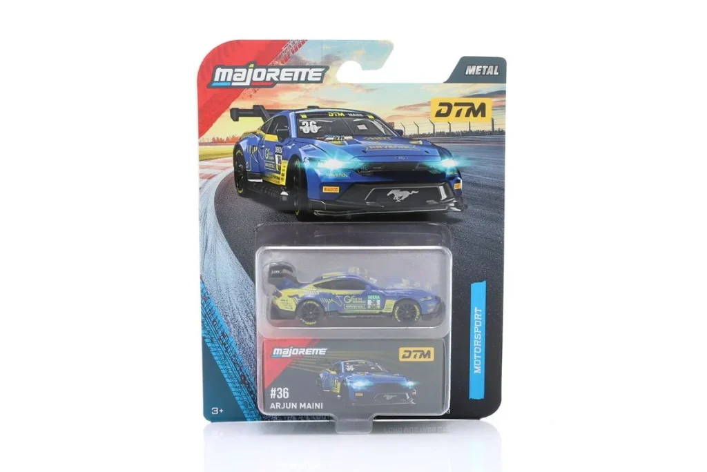 车型 1:64 Ford Mustang GT3 #36 Arjun Maini DTM 年 2025 Majorette