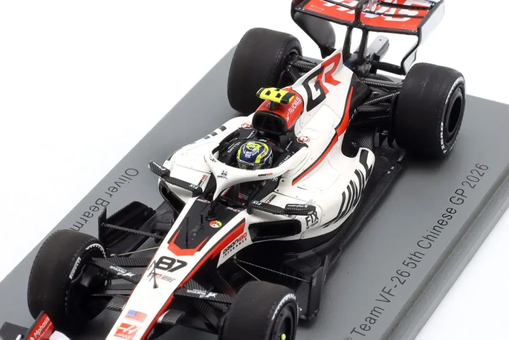 Model 1:43 Haas VF-26 #87 Oliver Bearman Formula One year 2026 Spark