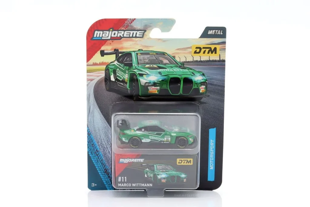 车型 1:64 BMW M4 GT3 #11 Marco Wittmann DTM 年 2025 Majorette