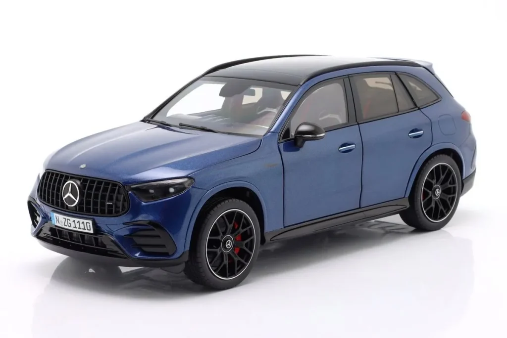 Model 1:18 Mercedes-Benz AMG GLC 63 S E Performance blue NZG