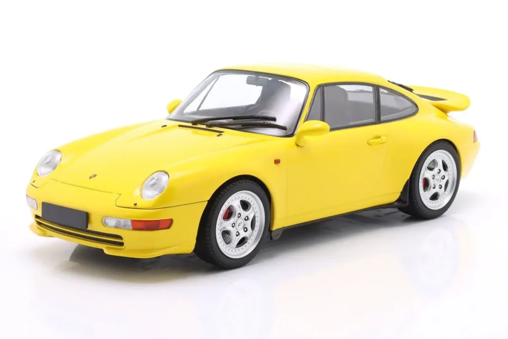 โมเดลรถ 1:18 Porsche 911 (993) RS ปี 1994 สีเหลืองสปีด Minichamps