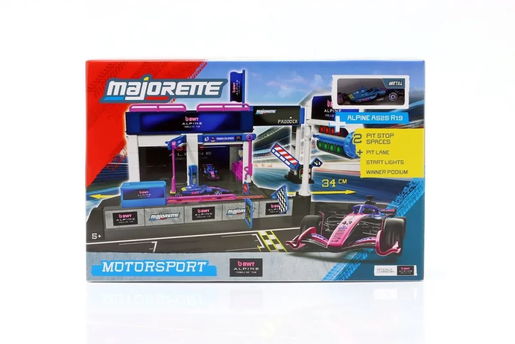 ไดโอรามา 1:64 Alpine A525 R19 #43 Franco Colapinto ฟอร์มูล่าวัน ปี 2025 Majorette