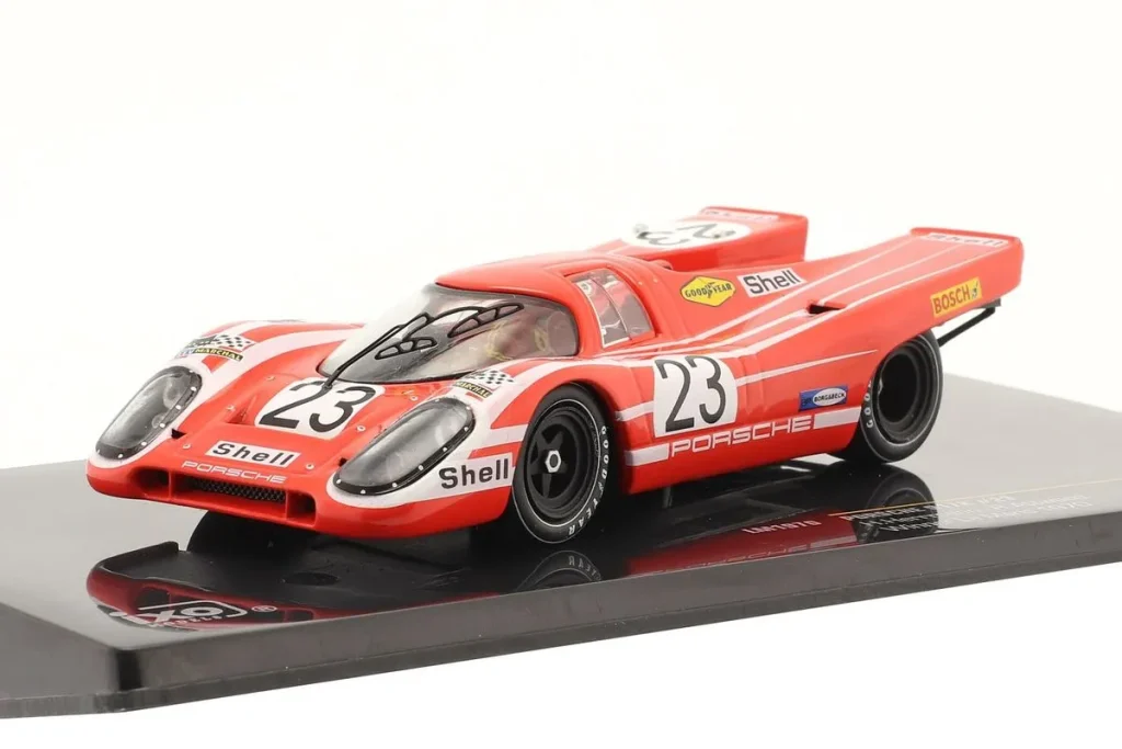 โมเดลรถ 1:43 Porsche 917K #23 H. Herrmann, R. Attwood 24 ชั่วโมง เลอมังส์ ปี 1970 Ixo