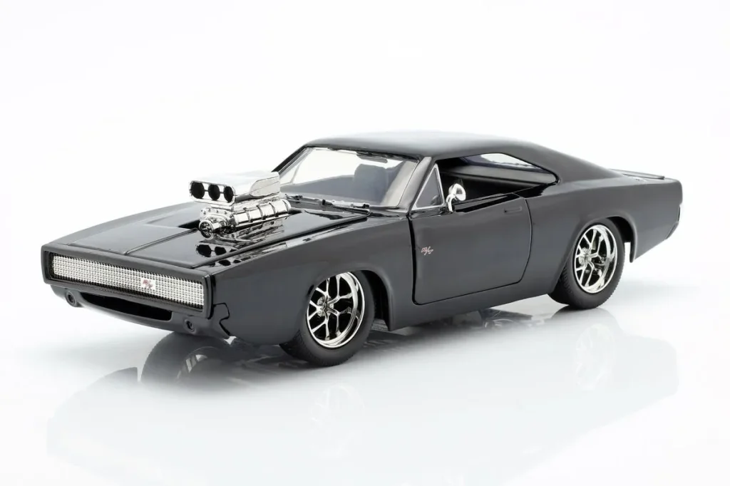 车型 1:24 Dodge Charger R/T Fast and Furious 7 年 1970 黑色 Jadatoys