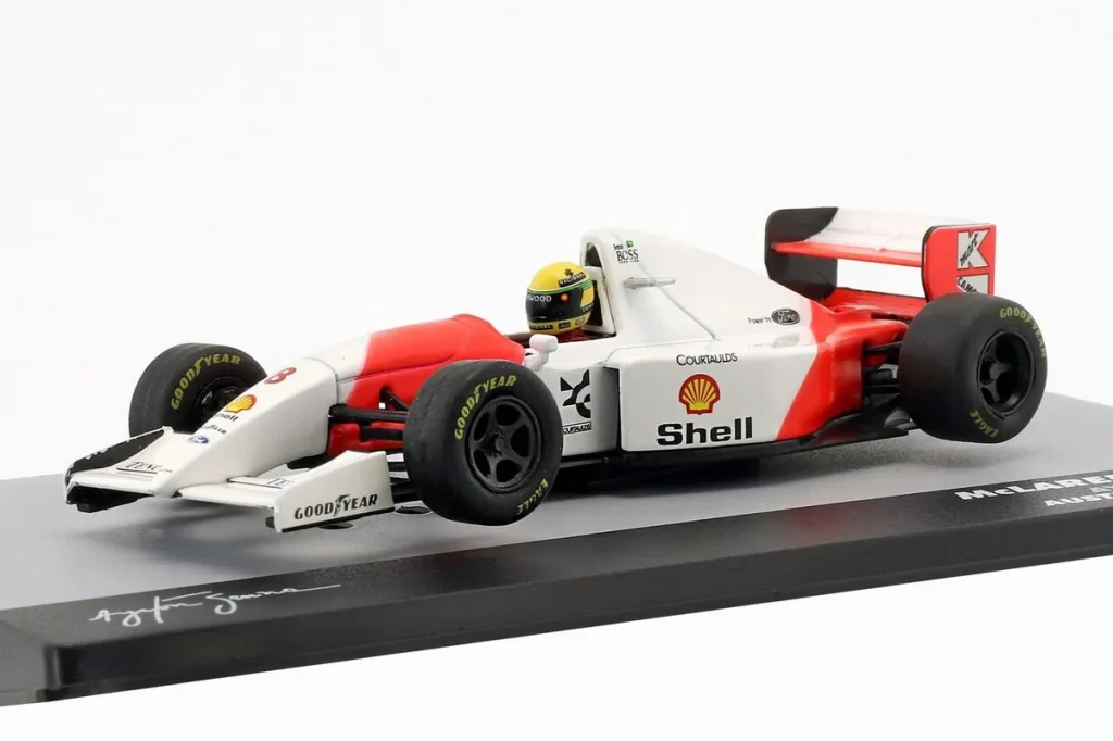 车型 1:43 McLaren Ford MP4/8 #8 Ayrton Senna 冠军 Australien GP 一级方程式年 1993 Altaya