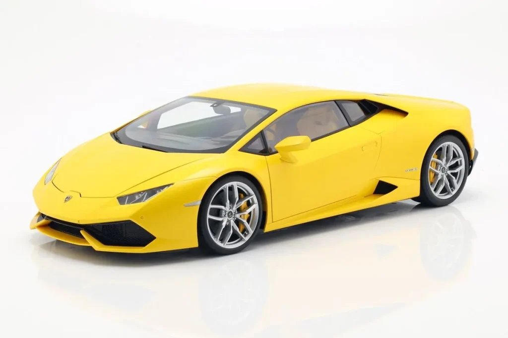 车型 1:12 Lamborghini Huracan LP 610-4 年 2014 黄色 AUTOart