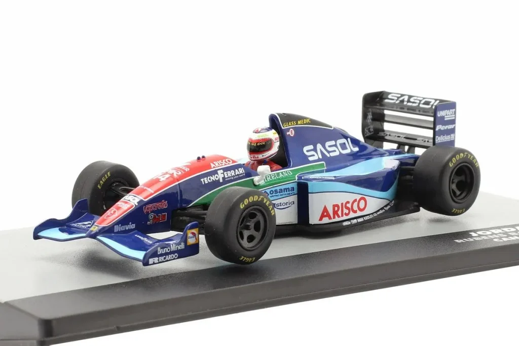 Model 1:43 Jordan 194 #14 Rubens Barrichello Kanada GP Formula One year 1994 Altaya