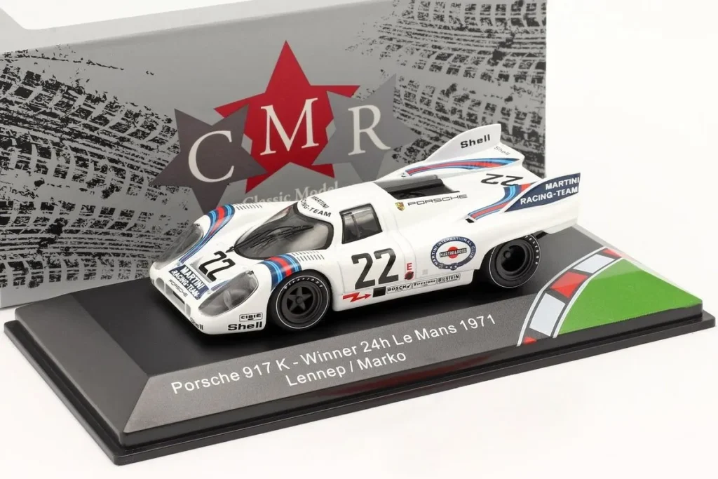 车型 1:43 Porsche 917K #22 Helmut Marko Niederlande Gijs van Lennep 24 小时勒芒年 1971 CMR