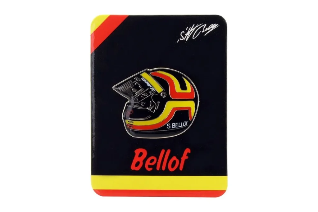 เข็มกลัด Stefan Bellof สีแดง / เหลือง / ดำ