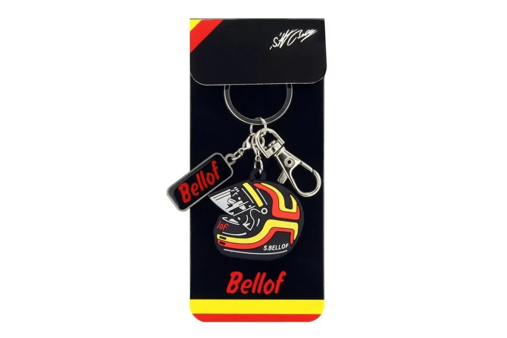 key ring Stefan Bellof red / yellowing / Black